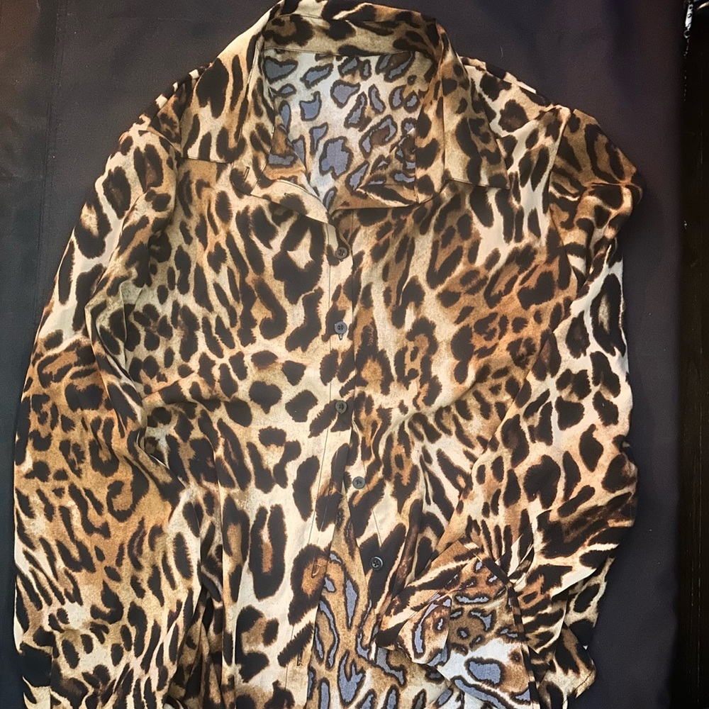 Leopard Blouse